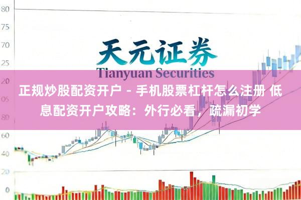 正规炒股配资开户 - 手机股票杠杆怎么注册 低息配资开户攻略：外行必看，疏漏初学